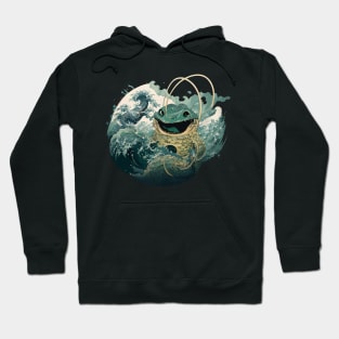 Japanese River Creature (Kappa) - Japan Mythology Hoodie